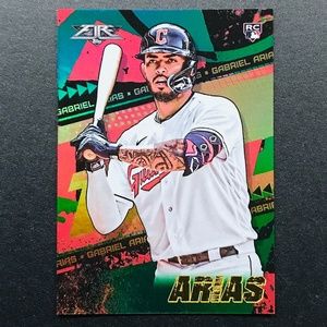 Gabriel Arias RC - 2022 Topps Fire Green #129 023/199